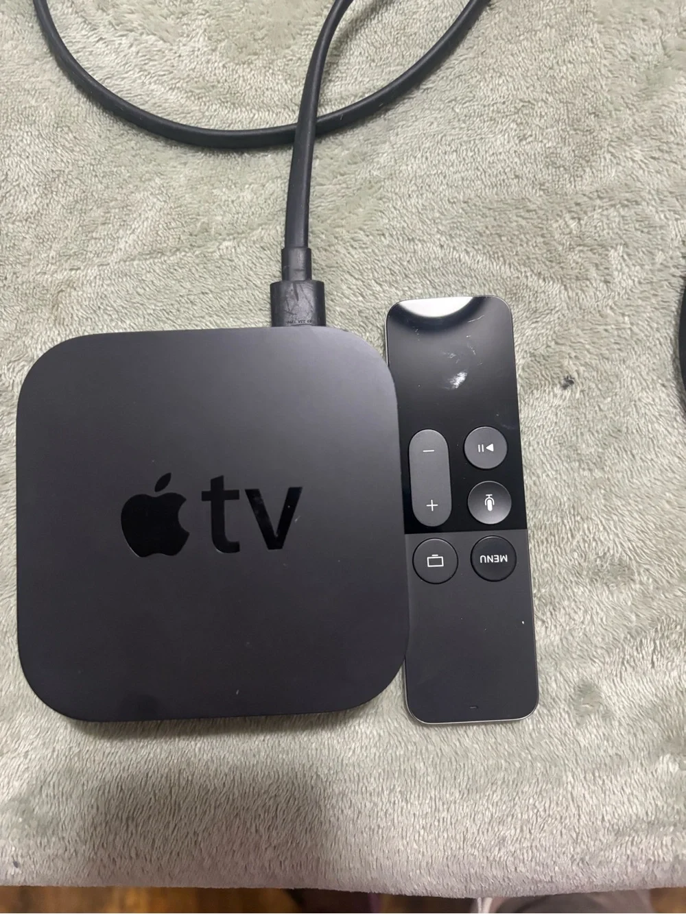 Apple TV Media Streamer with Black Siri Remote